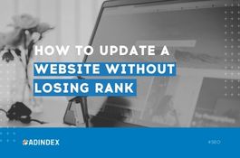 How to update a website without losing rank